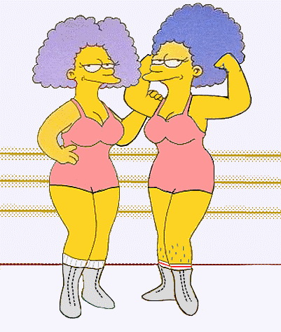 401px x 473px - Selma and Patty nude drawings | Simpsons Adult Case