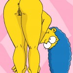 Marge Simpson nude